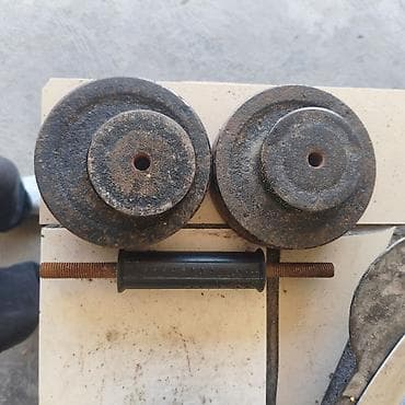 Гантели: Разборные гантели с металлическими дисками - Комплект из 2 гантелей — 1