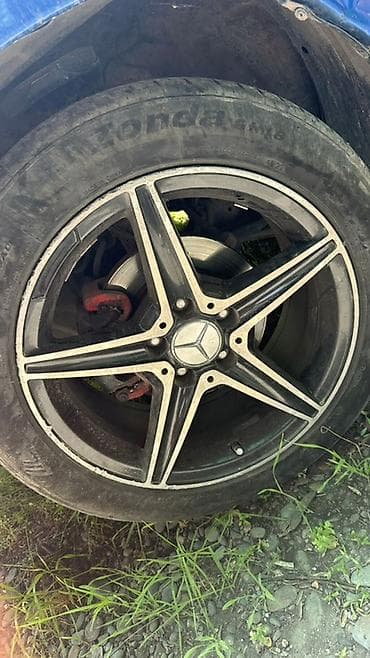 колпачки: Колеса в сборе 215 / 55 / R 17, Зима, Б/у, Комплект, Легковые, Литые, отверстий - 5 — 2