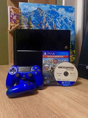 Техника жана электроника: 🔥Срочно продам PlayStation 4 Fat (2-я ревизия) 💰 Цена: 14 500 сом — 1
