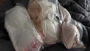 не ликвид: Комплект, Бюстгальтер, Бразилиана, Гипюр, С кружевом — 6