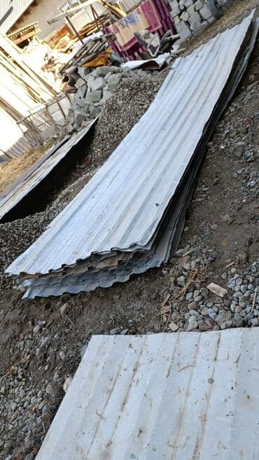 плитка напольная: Металлочерепица. Толщина - 2,5 и 3
Длина - 4 и 5м. Есть 70 м2.
Торг — 2