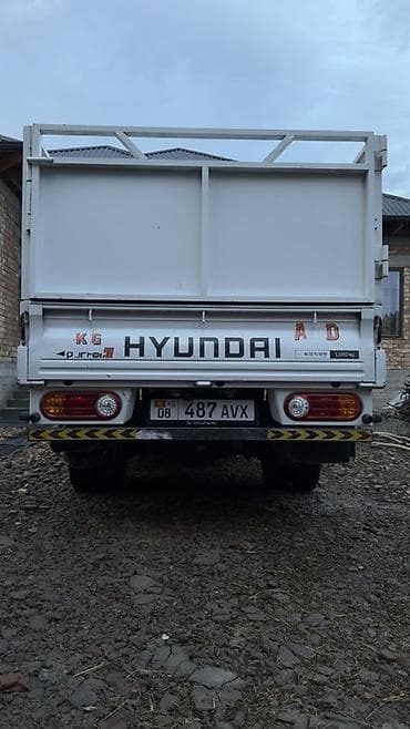 Hyundai Porter II — малотоннажный бортовой грузовик с высокими бортами — 2