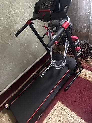 Тренажеры: Торг Электрическая беговая дорожка с многофункциональной станцией — 2