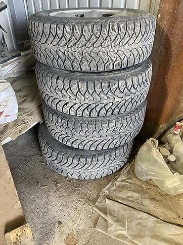 колёса на газ 53: Колеса в сборе 195 / 65 / R 15, Зимняя шипованная, Комплект, Легковые, Железные, отверстий - 5 — 7