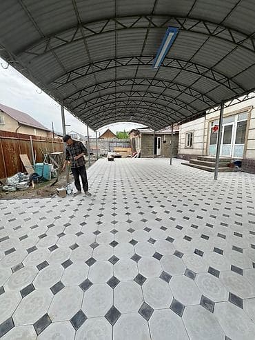 бетонные: Тротуарная плитка, Другая модель, Бетонная, Для парковки, Новый — 1