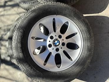 bmw r16: Колеса в сборе 225 / 55 / R 17, Зима, Комплект, Литые, отверстий - 5 — 1