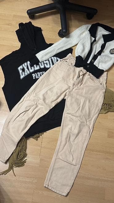 Джинсы: Набор одежды за все 2000 или можем договориться, некоторые вещи в — 7