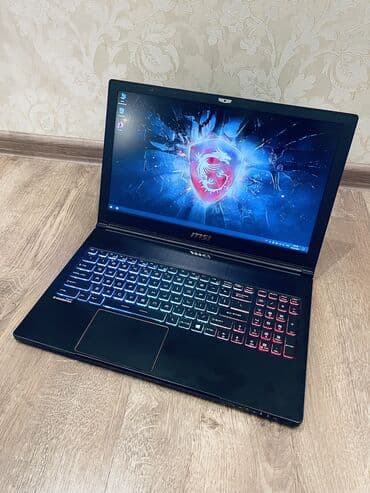 Аудиотехника: Ноутбук, MSI, 16 ГБ ОЭТ, Intel Core i7, 15.6 ", Колдонулган, Оюндар үчүн, эс тутум HDD + SSD — 2