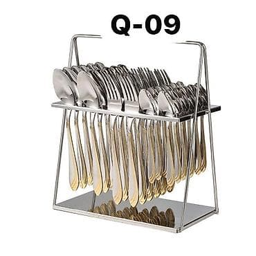 Наборы столовых приборов на подставке - Комплектация: ложки столовые — 5