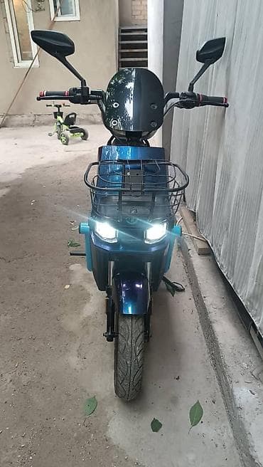 Электро скутер 🛵 Запас хода 60 ✅ Состояние идеальное Покупался месяц