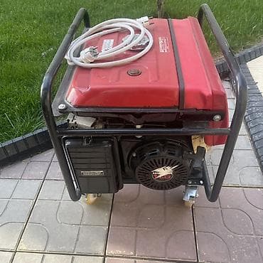 сварка 4 в 1: Бензиновый электрогенератор OmiSun AM5500, двигатель Honda — 3