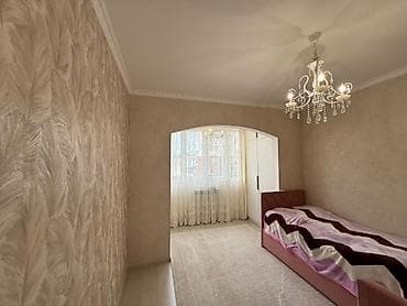 Квартиры: 2 комнаты, 66 м², 106 серия, Кок-Жар ж/м 106 серия, 2 этаж, Евроремонт — 2