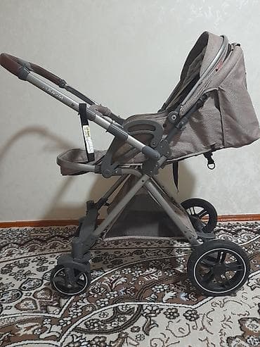 детские коляски anex sport: Коляска, Другой бренд, цвет - Коричневый, Б/у, Самовывоз — 4