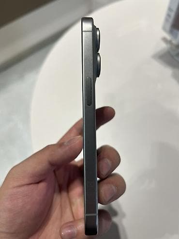 Мобильные телефоны и аксессуары: IPhone 15 Pro, Б/у, 128 ГБ, Natural Titanium, 82 % — 2