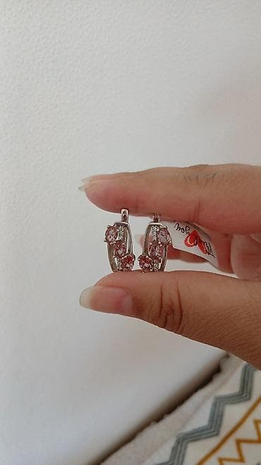 Серебряные серьги, Проба 925, Женские, Новый