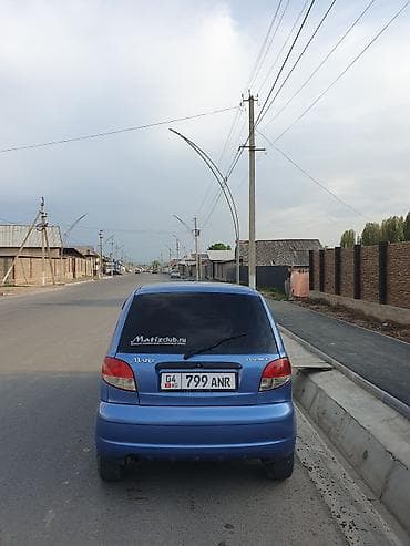 Унаа сатуу: Daewoo Matiz: 2006 г., Кол менен иштөөчү, Хетчбек — 2