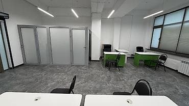 сдаю 2 кв аламедин 1: Аренда офисов, 51 м², В жилом комплексе, С видом на горы, 1 линия, С оборудованием — 8