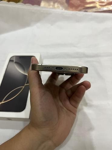 iphone cs max: IPhone 16 Pro, Б/у, 256 ГБ, Natural Titanium, Чехол, Кабель, Коробка, 88 % — 5