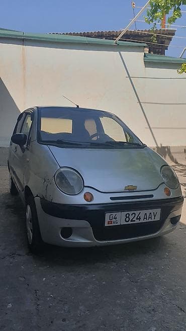 Chevrolet Matiz: 2004 г., 0.8 л, Механика, Бензин, Хэтчбэк at lalafo.kg Chevrolet Matiz: 2004 г., 0.8 л, Механика, Бензин, Хэтчбэк