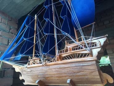 купить нарды: Корабль ручная работа — 3