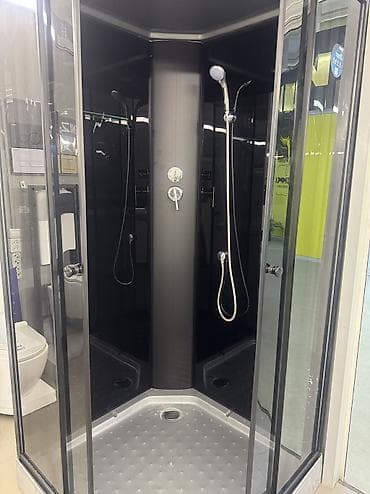 козье: Душевая кабина Полукруглая, Размер: 2150 x 90 см, Покрытие: Матовое — 4