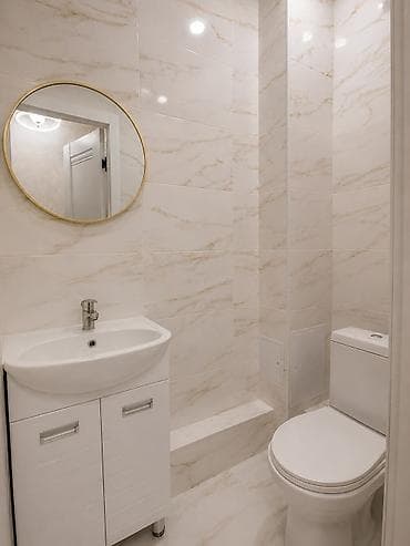 балыкчы кв: 3 комнаты, 68 м², 5 мкр 106 серия, 9 этаж, Дизайнерский ремонт — 5