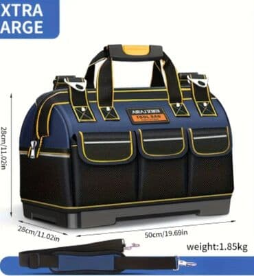 шкаф для веши: Сумка для инструментов EXTRA LARGE - Габариты: ?28 см — 1