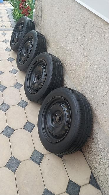 Транспорт: Дөңгөлөктөр монтажда 185 / 65 / R 15, Жай, Комплект, Жеңил унаалар, Темир, тешиктери - 4 — 6