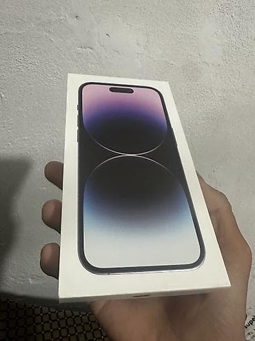 apple macbook: IPhone 14 Pro, Б/у, 256 ГБ, Deep Purple, 100 % — 1