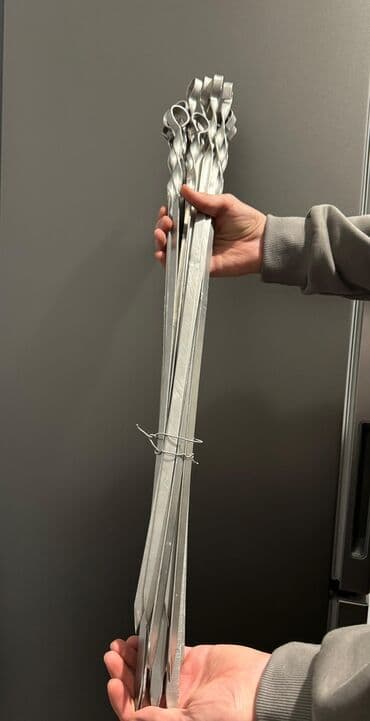 шампура для кебаба купить: Цена за 1 палочку Шашлычные палочки Пищевая нержавейка Длина 60-70см — 1