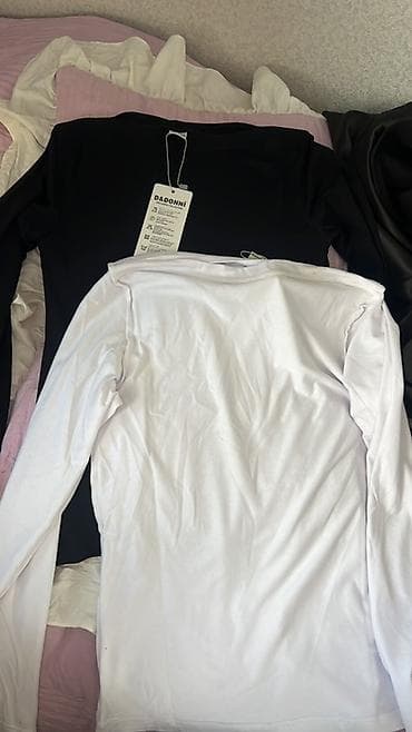 Лонгсливы D&DONNI, базовая модель с длинным рукавом и прямым