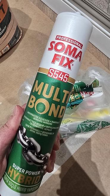 Монтажный клей: Продаю остатки от ремонта 5 шт Soma fix, 1 шт жидкая шпаклевка — 2
