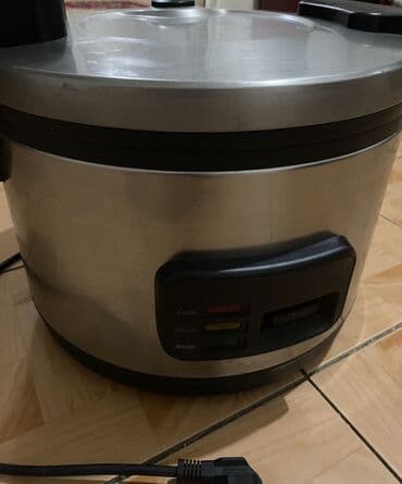Аудиотехника: Мультиварка/рисоварка с металлическим корпусом и антипригарной чашей — 1