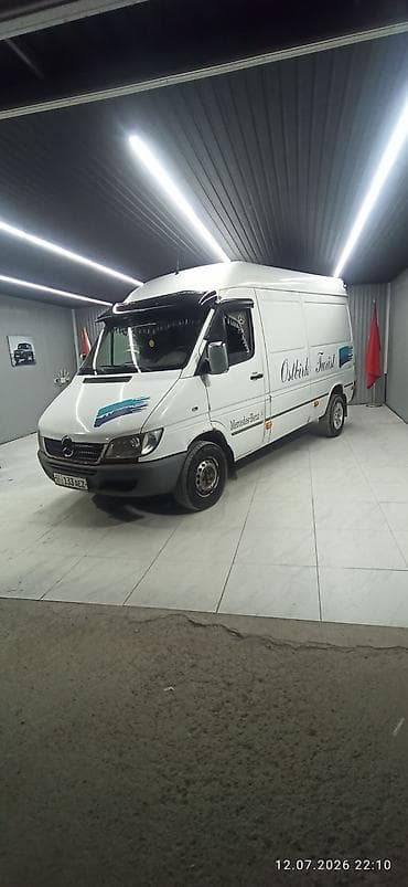 Транспорт: Mercedes-Benz Спринтер: 2006 г., 2.7 л, Автомат, Дизель, Фургон — 2