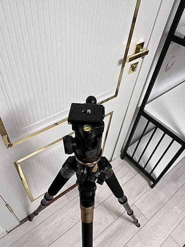 canon eos 7d: Профессиональный штатив с шаровой головой - Легкий алюминиевый штатив — 3