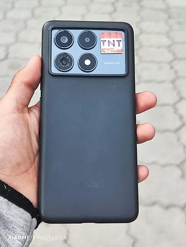 поко с 40: Poco X6 Pro, Б/у, 256 ГБ, цвет - Черный, 2 SIM — 1