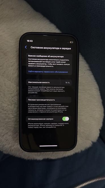 appl: IPhone 12 mini, Б/у, 128 ГБ, Зарядное устройство, Защитное стекло, Чехол, 76 % — 1