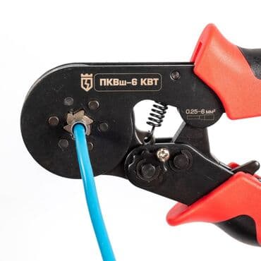 биндеры для переплета металлическими пружинами механические: КВТ - Универсальные пресс-клещи для обжима втулочных наконечников — 2