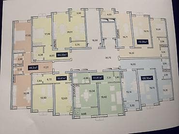 квартира белинка: Построен, 1 комната, 51 м² — 6
