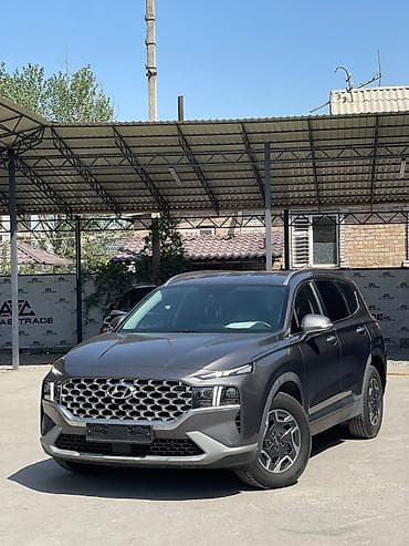 hyundai кона: Hyundai Santa Fe: 2021 г., 1.6 л, Автомат, Гибрид, Кроссовер — 3