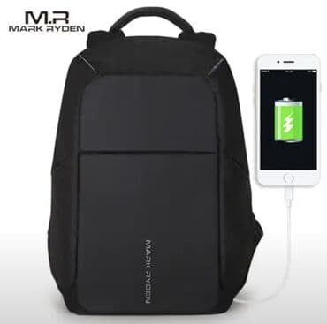 бишкек ноутбук: Многофункциональный рюкзак, мужской, цвет чёрный. (г. Каракол) — 1