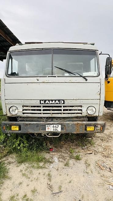 time try: КАМАЗ самосвал 6x4 Описание: - Кузов-самосвал с высокими бортами — 1