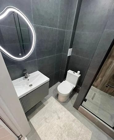 квартира сдается кок жар: 2 комнаты, 52 м², Элитка, 6 этаж, Евроремонт — 2