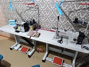 бытовые швейные машины: Швейная машина Вышивальная, Коверлок, Автомат — 1