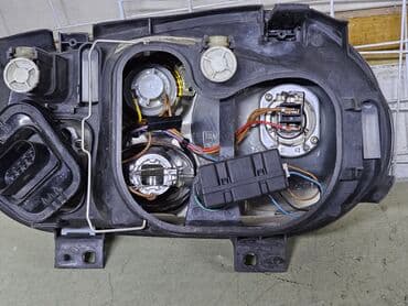 противотуманные фары гольф 3: Передняя правая фара Volkswagen 1998 г., Б/у, Оригинал, Германия — 13