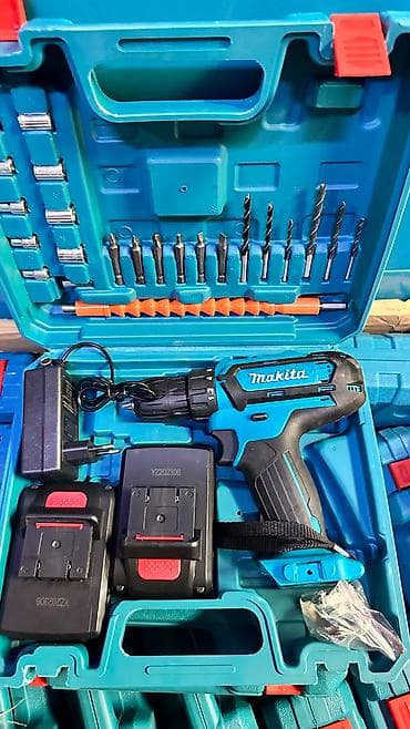 Ножовки: Макита шуруповёрт Батарейка 🔋 🔋 Зарядник Шуруповёрт шуруповёрт — 5