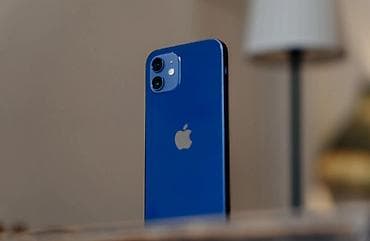 aphone 12: IPhone 12, Б/у, 128 ГБ, Синий, Чехол, Кабель — 3