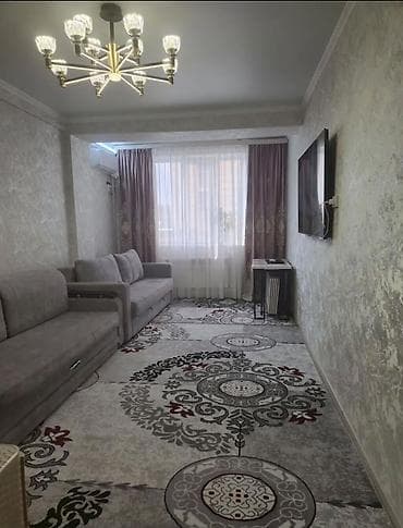 аламедин евроремонт: 2 комнаты, 66 м², Элитка, 5 этаж, Евроремонт — 9
