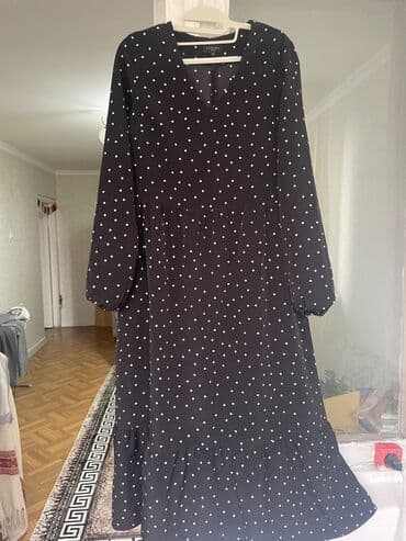 платье в горошек большого размера: Платье Zarina Повседневное или на праздник. Свободный крой. Миди — 1