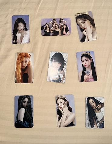 Набор коллекционных фотокарт k‑pop. В комплекте 18 карточек формата